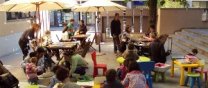 Sant Jordi al Pati de Les 3 Moreres: Photocall de la Ludoteca