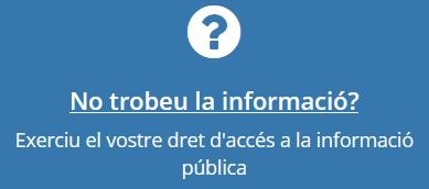 Sol·licitud d'accés a la informació pública