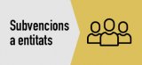 Subvencions a entitats
Termini per sol·licitar-les:
fins al 12/05
Tota la info aquí