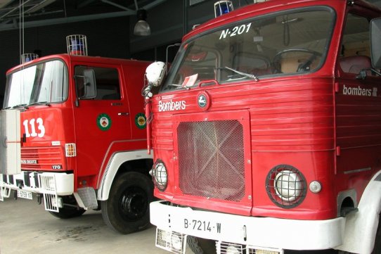 Camions dels Bombers Voluntaris de Castellar