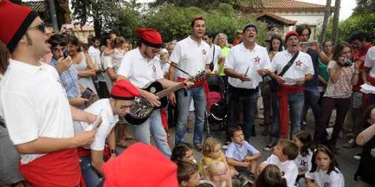 Les tradicionals cantades són una de les activitats més seguides de la Festa Major de Sant Feliu del Racó.