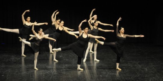 Imatge d'una actuació anterior de dansa a l'Auditori.