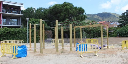 Els aparells estan instal·lats a la plaça de Carcassona.