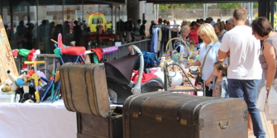 Al Mercat del Trasto s'hi podran trobar tota mena d'objecte i mobles.