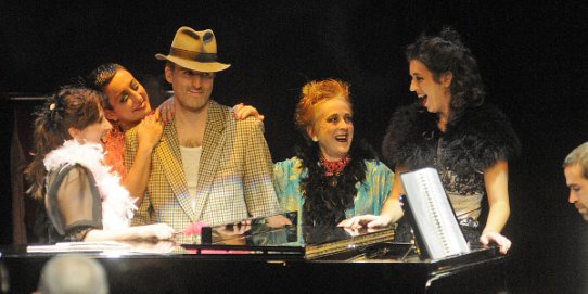 Imatge d'una representació anterior de l'espectacle "Cabaret".