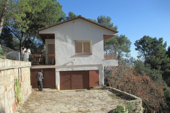 Vista de la casa.