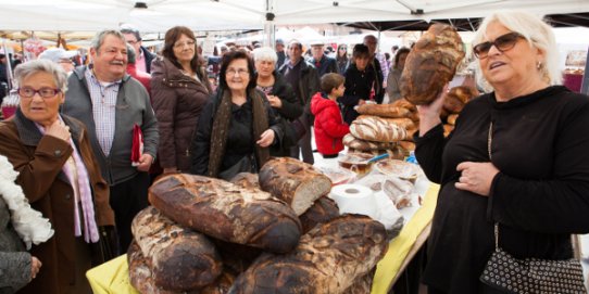 La Fira d'aliments artesanals, l'any 2015.