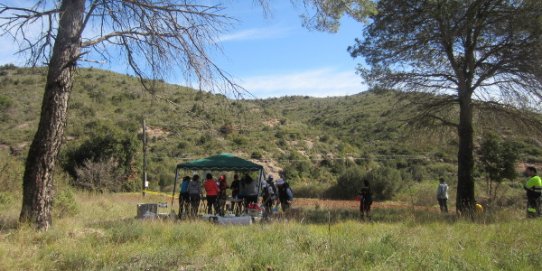 Imatge de la X Ruta de les Ermites, celebrada l'abril de 2014.