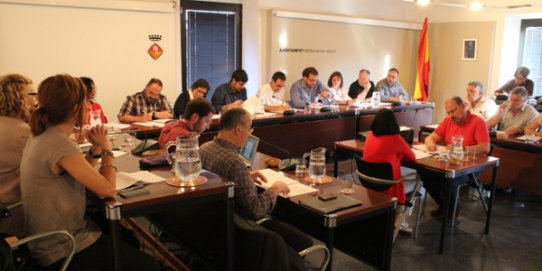 Imatge de la sessió plenària celebrada el mes de maig de 2016.