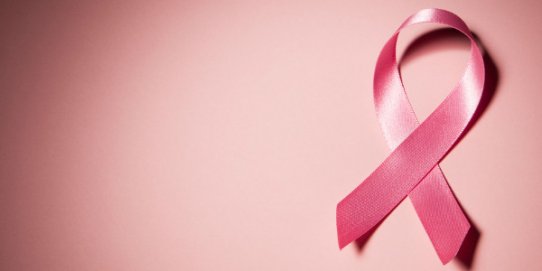 Imatge del llaç contra el càncer de mama.