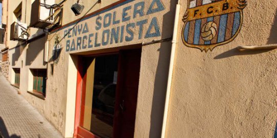 La proposta tindrà lloc al local de la Penya Solera Barcelonista, al carrer del Molí.