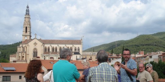 Una de les rutes realitzades durant el quatrimestre passat per part de Llorenç Genescà, impulsor de Caminant amb la Història.