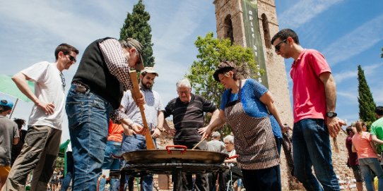 Imatge d'un moment de l'Aplec de Castellar Vell 2017.