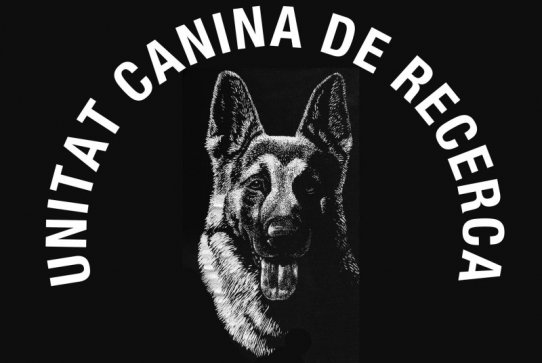 Logo de la Unitat Canina de Recerca