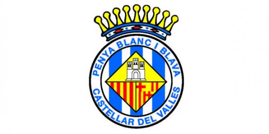 Logotip de la Penya Blanc-i-Blava.