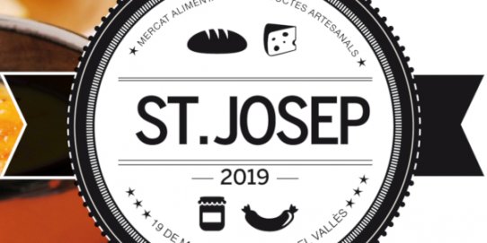 Fragment del cartell promocional de Sant Josep 2019.