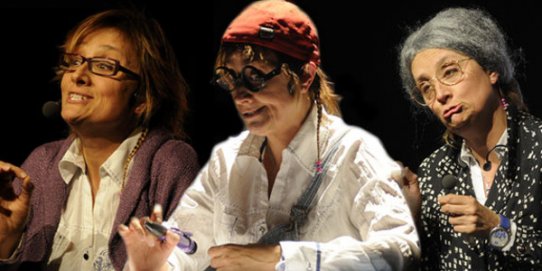 Imatge promocional de l'espectacle de Rosa Fité "Spa Mocions".