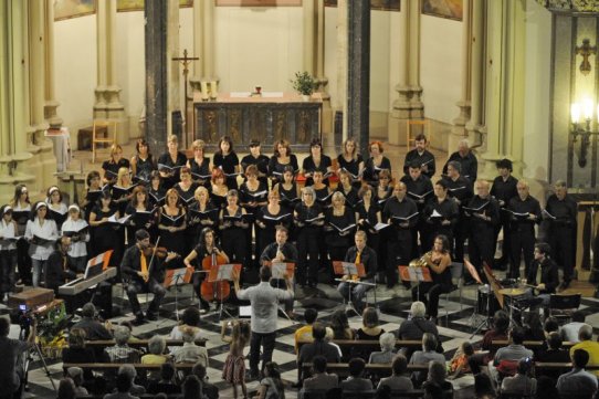 La Coral Musicorum va actuar a l'Església de Sant Esteve