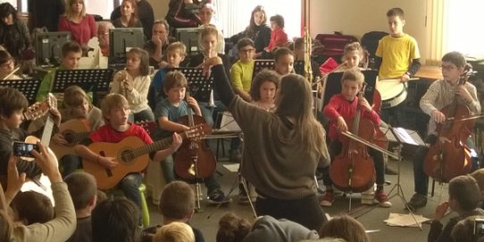 Imatge d'una sessió anterior de l'Hora del Conte Infantil.