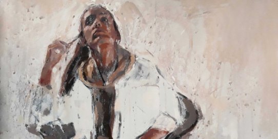 Fragment d'una pintura d'Esteve Prat.