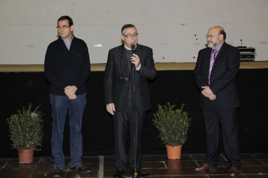 D'esquerra a dreta, Ignasi Giménez, Joan Anton Juárez i Ferran Gómez
