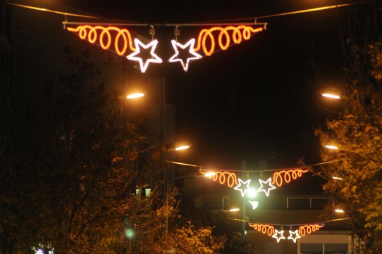 Els llums de Nadal, l'any 2008