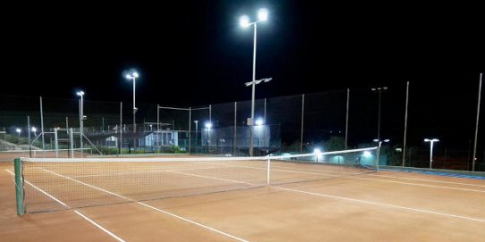 Pista de tennis del Club Tennis Castellar