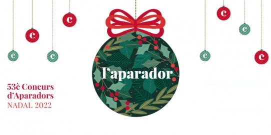 Imatge promocional del concurs d'aparadors de Nadal 2022.