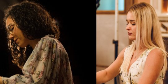 Irene Tineo i Diana Bahmete.