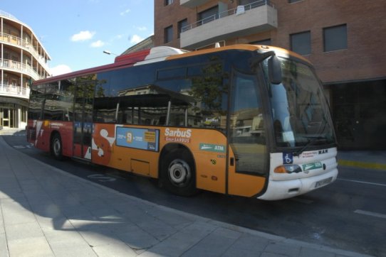 Un autobús de la línia C1