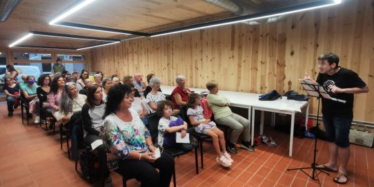 Lectura dramatitzada amb motiu de la jornada de portes obertes de la Biblioteca Antoni Tort.