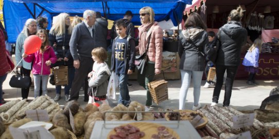 Imatge d'una edició anterior de la Fira de Sant Josep.