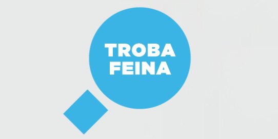 Imatge promocional dels tallers "Troba feina".