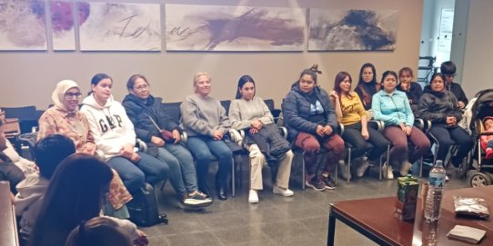 Imatge d'un moment de la sessió.