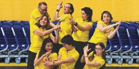 Fragment del cartell promocional de la proposta.