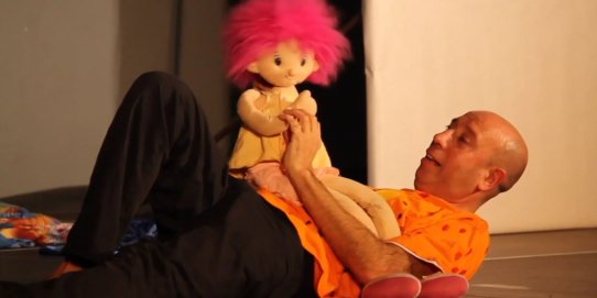 Imatge d'un moment de l'espectacle.