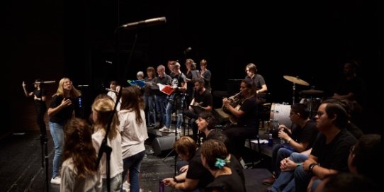 Imatge d'arxiu d'una actuació anterior de la Coral Pas a Pas.