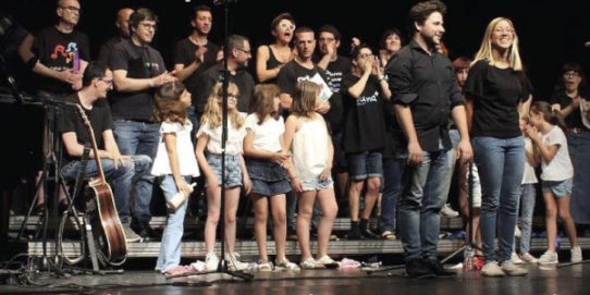 Imatge d'arxiu d'un concert de la Coral Pas a Pas.