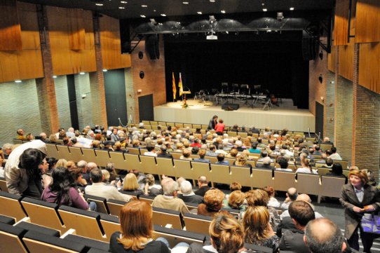 Moments previs a l'inici del Concert de l'Orquestra de Cambra Artcàdia