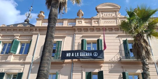 Imatge de la pancarta.