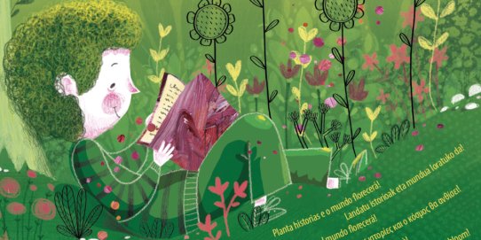 Fragment del cartell promocional del Dia Internacional del Llibre Infantil i Juvenil 2026