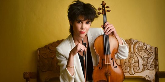 La violista Isabel Villanueva.