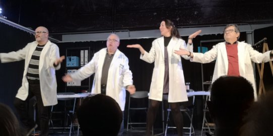 Imatge d'arxiu d'una representació anterior de l'obra "Màsters".