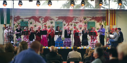 Imatge d'arxiu d'una edició anterior de la Feria d'Abril.