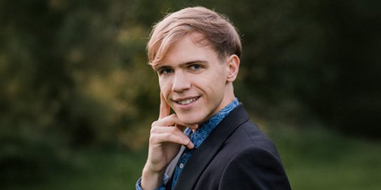 El pianista eslovè Nejc Kamplet.