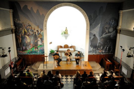 Una edició anterior del Cicle de Concerts a la Capella de Montserrat