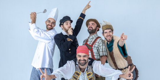 Imatge promocional del grup El Pony Menut.