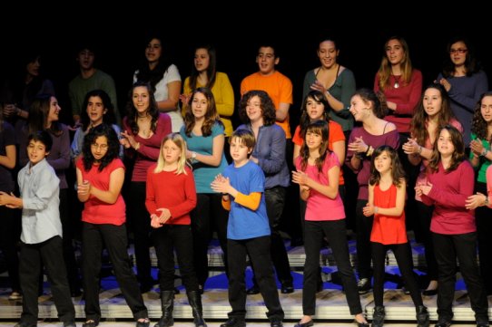 Concert de la Coral Sant Esteve i del Cor Infantil Orfeo Catala, a l'Auditori