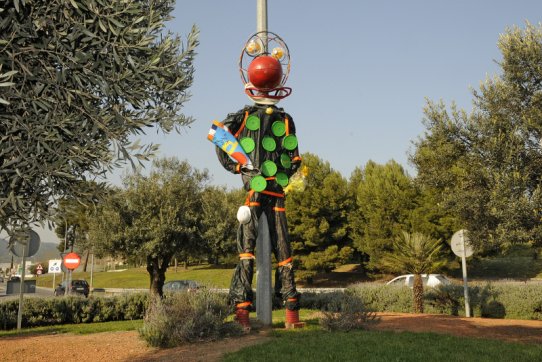 Aquest és un dels tres "Pallanassos" que es poden veure aquests dies a Castellar