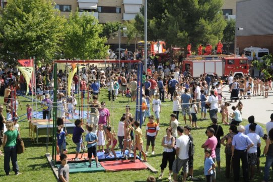 Una imatge de la Jornada de la Infància de la Festa Major 2010